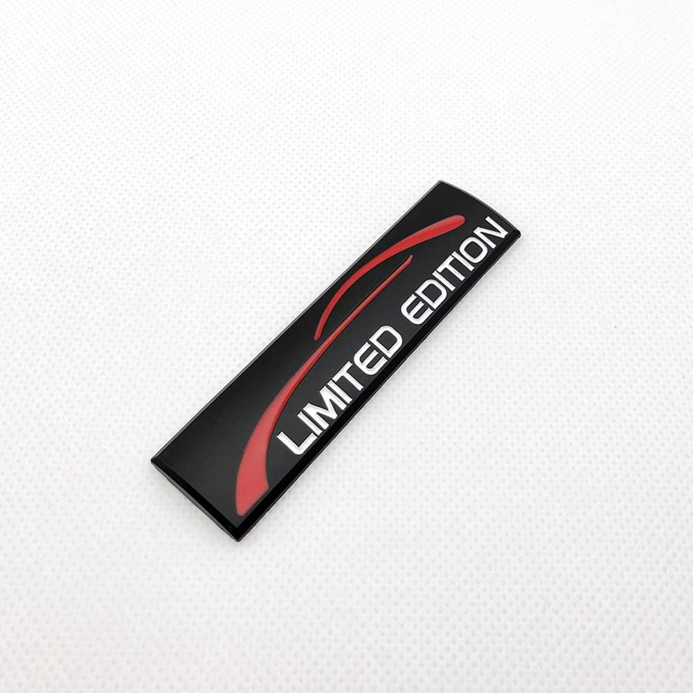 Caroxygen Metal Limited Edition Logo Sticker for Car Bike, 9CM x 2.5CM