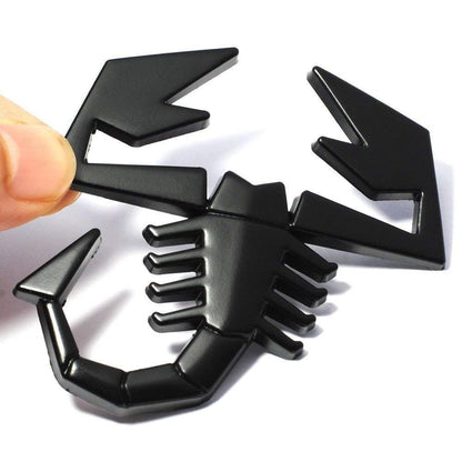 Scorpion Emblem Sticker for All Cars, Bikes, Metal