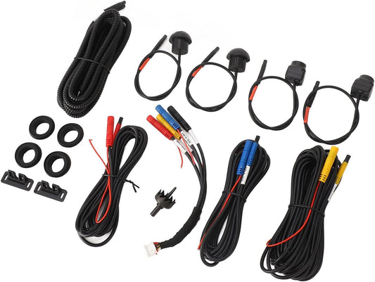 Surround View Camera System, High Resolution 360 Car Camera for Android Auto Radio (720P)