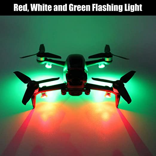 Wireless LED Strobe Lights with Remote Control, High Brightness 7 Colors USB Charging Led Drone Anti-Collision Lights Night Warning Light for Car Motorcycle Aircraft Bike RC