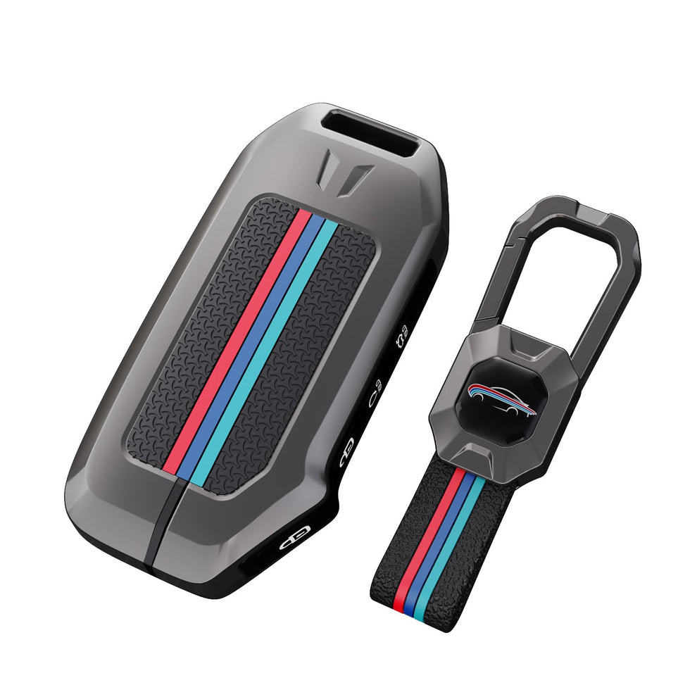 Waterproof Soft Silicon Car Case Holder with Keychain & Full Protectio ...