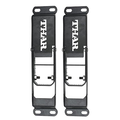 Caroxygen Door Hinge Step Compatible for Thar Set of 2 Red Car Accessories Mahindra Thar