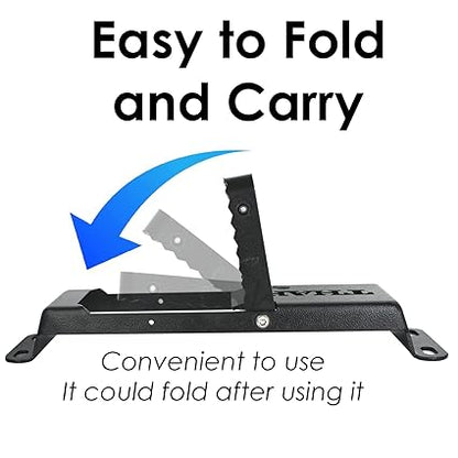 Caroxygen Door Hinge Step Compatible for Thar Set of 2 Red Car Accessories Mahindra Thar