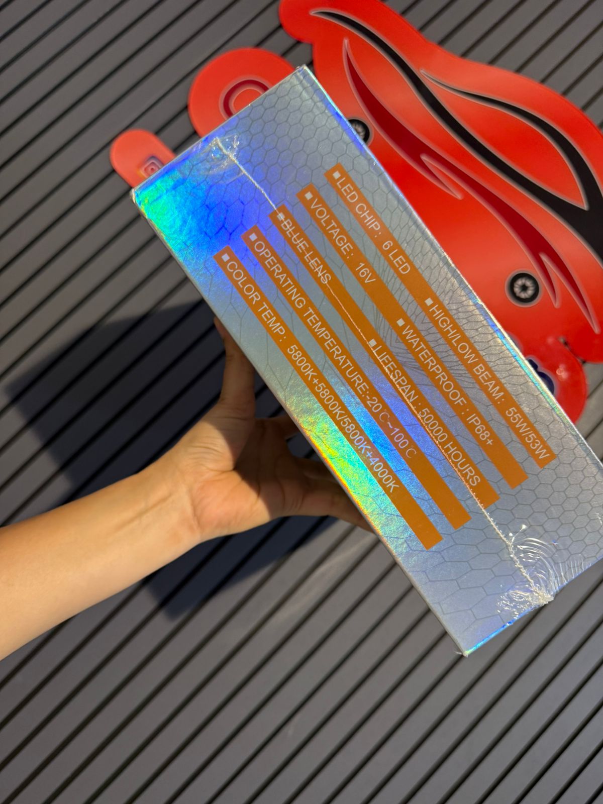 GTR 302M 3.0" Bi-LED Fog Lamp – Gold Edition 2025 | Blue Lens | IP69 Waterproof | 110W High Power | New Arrival