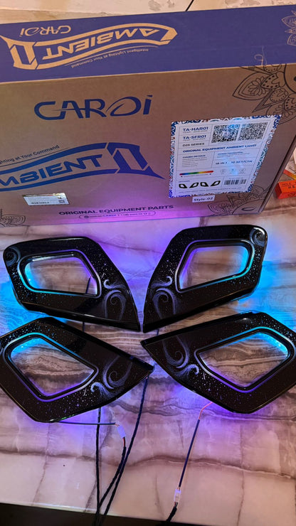 Tata Safari / Harrier Cardi k6 Ambient Light kit - 2019–2025 D25 Series Ambient Light