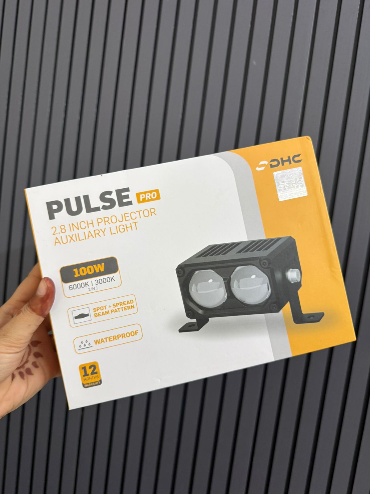 Dhc pulse pro 2.8 inch projector auxiliary light- 100 watt -1 Year Waranty