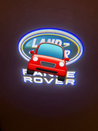 Land Rover Range Rover Logo Projector Door Light | LED Ghost Shadow Courtesy Light for Car Door | Plug & Play, HD Projection, Compatible with Range Rover Models