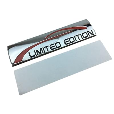 Caroxygen Metal Limited Edition Logo Sticker for Car Bike, 9CM x 2.5CM