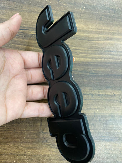 Jeep Letters Sticker for Cars, Jeep, Metal Badge