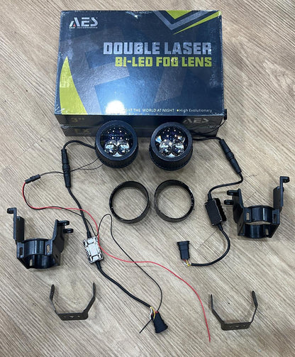 AES FX3 Double Laser Bi-Led Fog Projector -65 watt