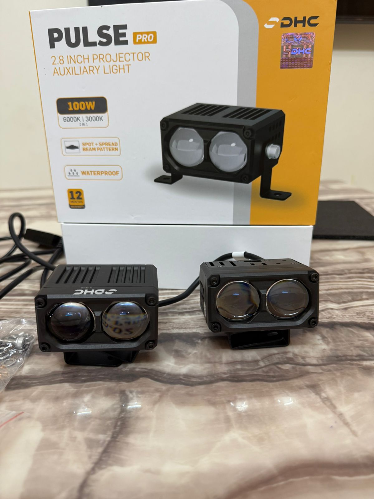 Dhc pulse pro 2.8 inch projector auxiliary light- 100 watt -1 Year Waranty