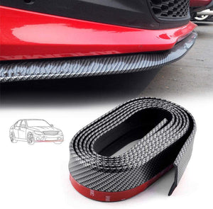 2.5m Universal Front Bumper Rubber Sticker Strong Adhesive,anti