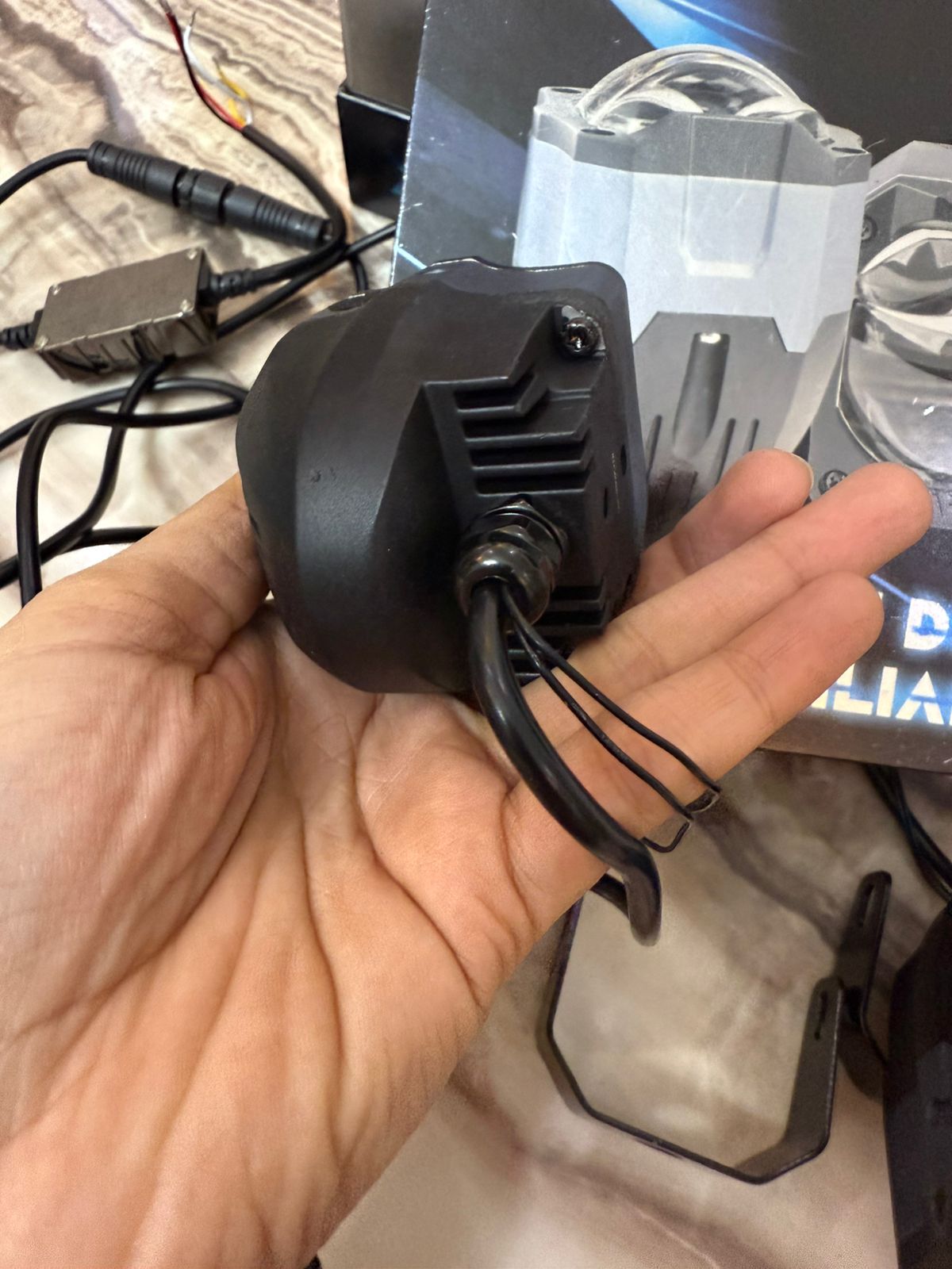 Aes Warrior 2" Double Laser Bi-LED Auxiliary Light- 120 watt - 1 Year Waranty