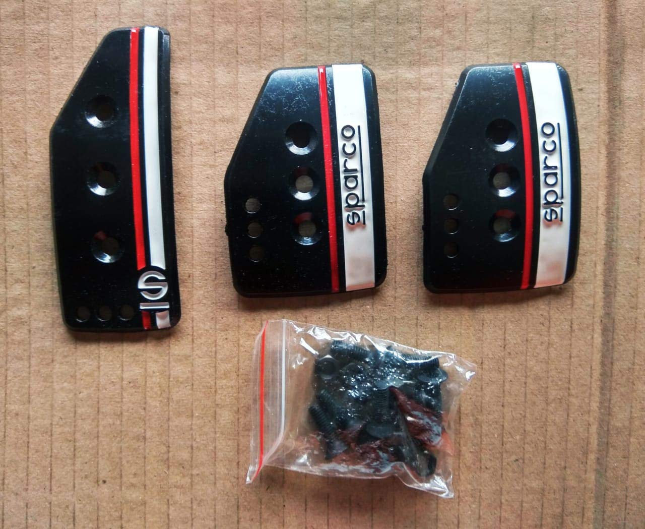 sparco pedal covers Sparco Paddle kit Set CAR, Clutch Brake Accelerator PAD for All Cars V – Caroxygen