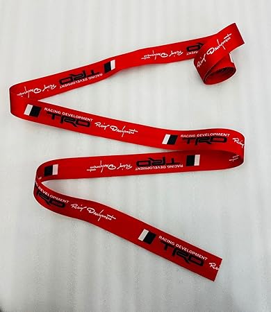 RED TRD Sports 3.6m CAR SEAT Belt