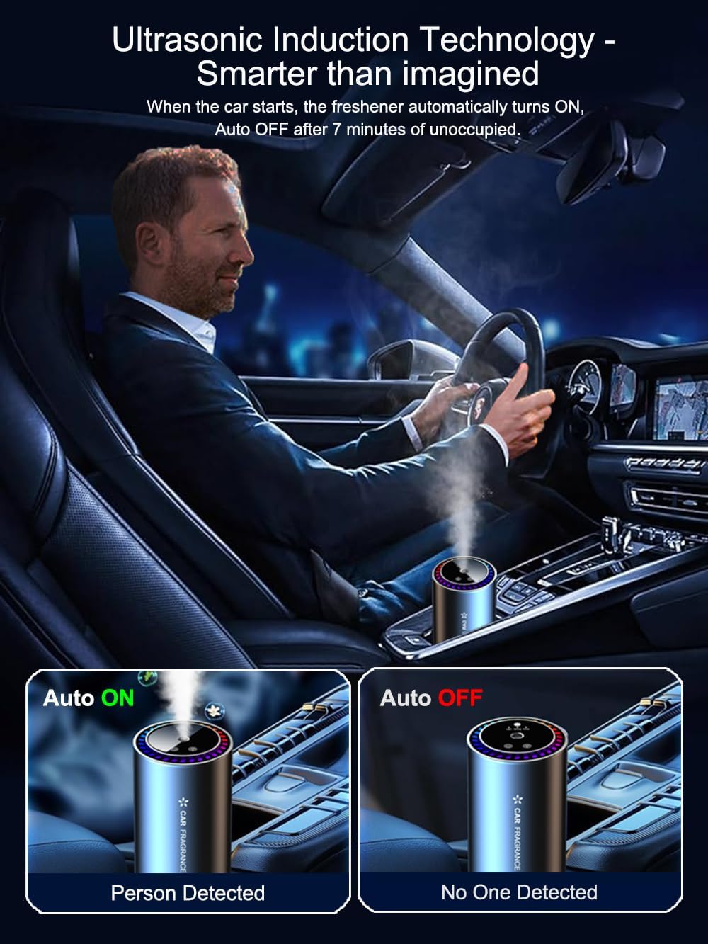 Smart Car Air Fresheners, New Smell Experience Cologne Car Freshener E