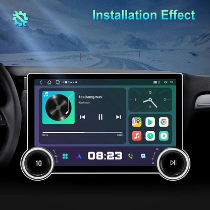 11.8inch FHD Diamond Series 2K Car Android Stereo Touch Screen 4+64 4G WiFi Wireless Carplay Android auto GPS Navigation Bluetooth DSP Band with Sim Card Slot