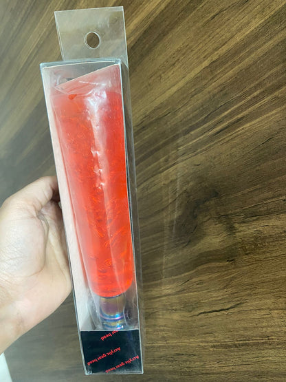 20CM Manual Crystal Bubble Styling Gear Shift Knob Sporty Handle Gear Shift Knob for Universal All Car (20CM T Bubble Gear KNOB )