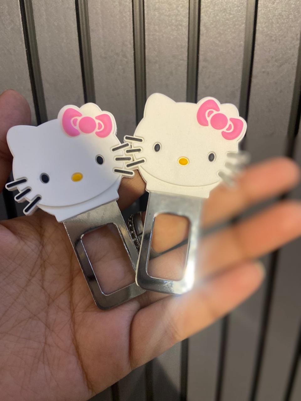 CarOxygen Aluminum Alloy Car Seat Belt Clip Buckle and Safety Alarm Stopper for All Car ) - 2 Pieces