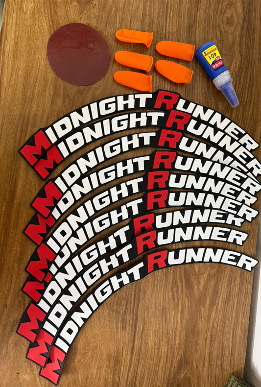 Logo Stickers Accessories for Car, Tyre Decor Sticker and Decal, Wheel Stickers for Car & Bike