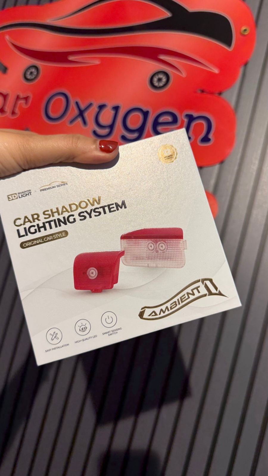 CARDI TOYOTA Car Ghost Light | LED Door Welcome Shadow Light (Pack of 2),(1 YEAR WARRANTY)  style 02