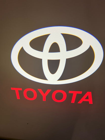 LED Welcome Logo Entry Plug and Play Ghost Shadow Projector Car Door Light for Toyota
