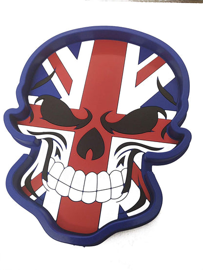 Car Dashboard Skull Mat Anti-Slip Gel, Non-Slip Pad For Cell Phone, Sunglasses, Keys And More (Car Mat All In One)