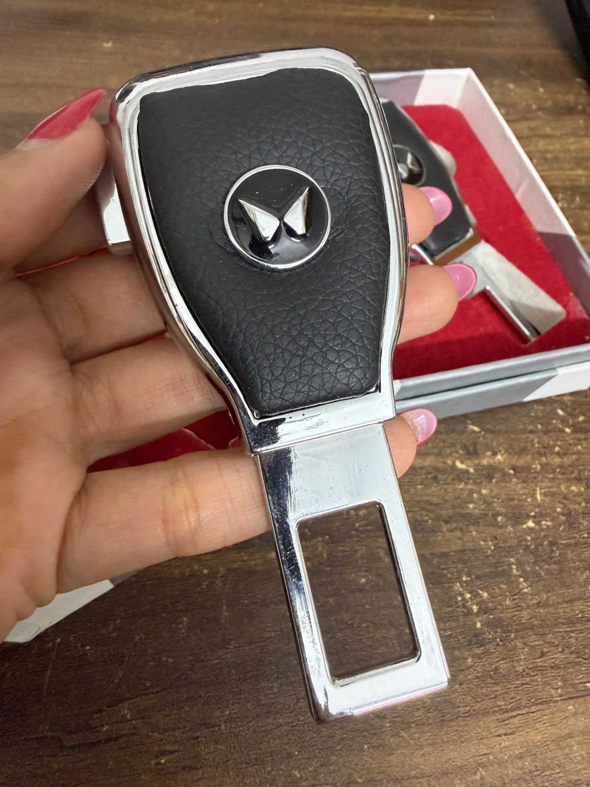 Caroxygen (2in1) Seat Belt Alarm Stopper Buckle & Holder (Pack of 2 )