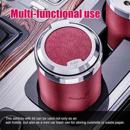 Caroxygen Cigarette Ashtray for Car/Home/Office (RED)
