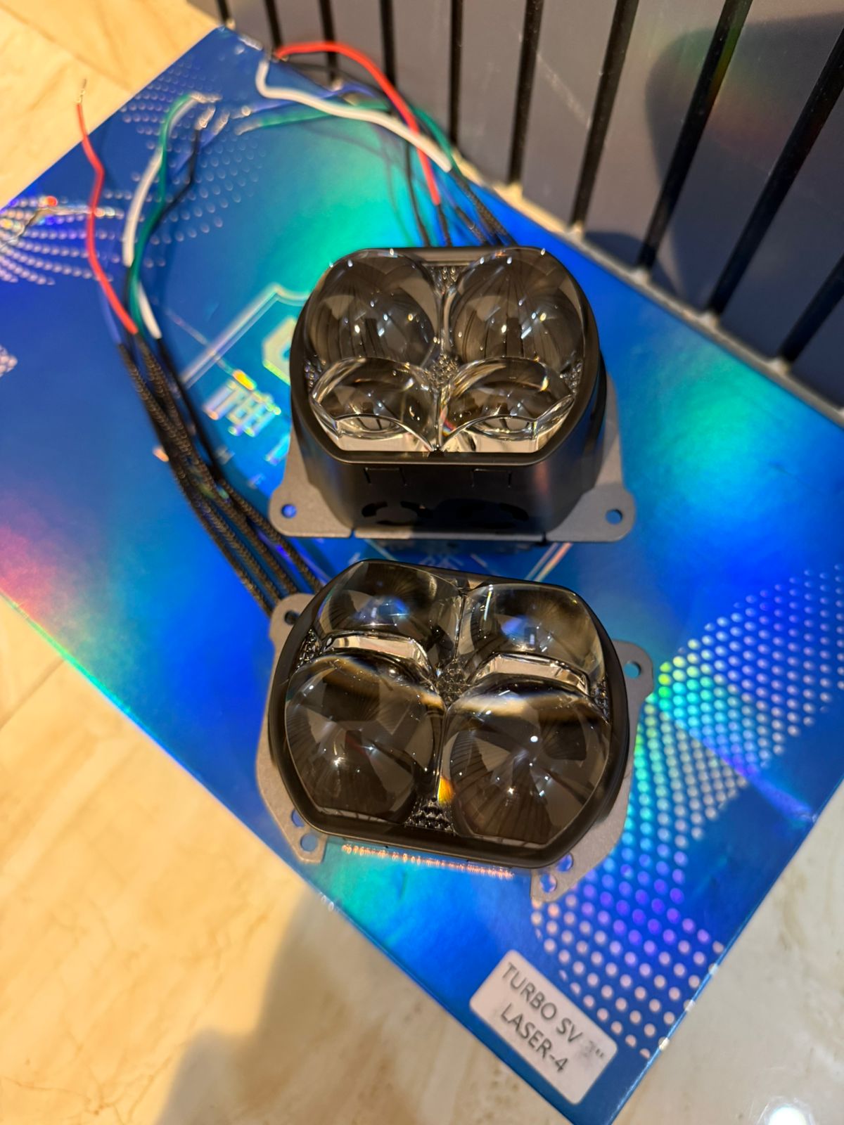 Turbo SV Laser-4 Bi-Laser Projector Headlight 1-Year Warranty