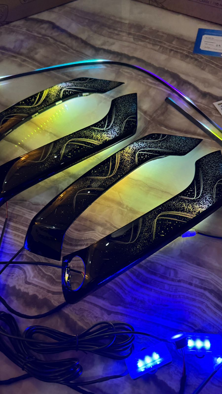 Volkswagen Polo Year 2012-2025 original equipment Cardi k6 ambient light (18 in 1)