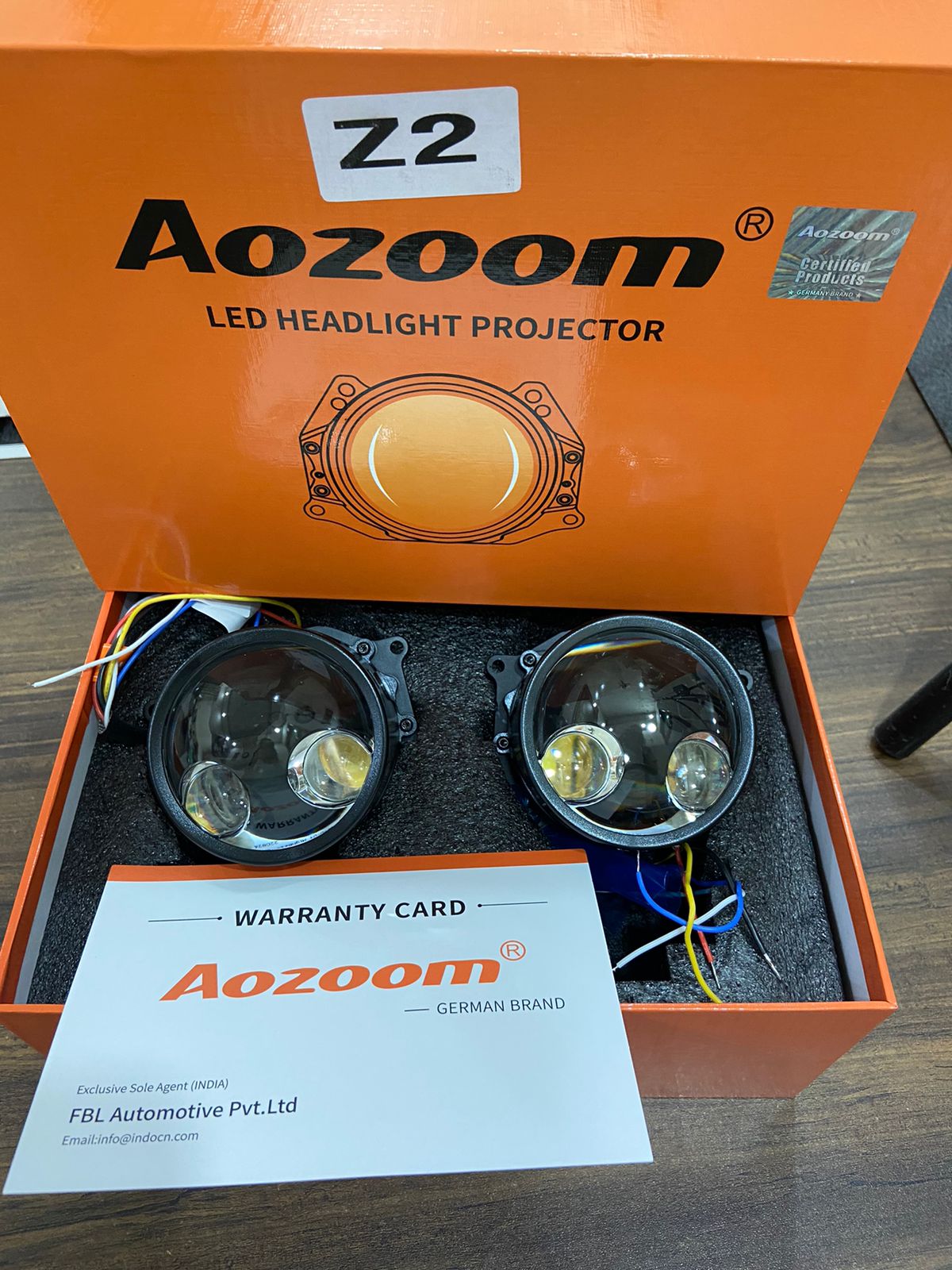 AOZOOM Z2 Double Direct Bi-LED headlamp projector