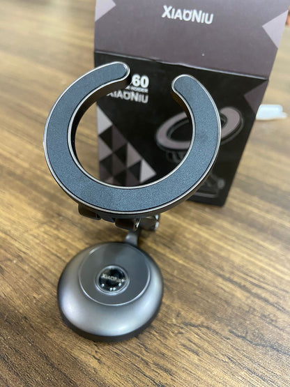 Car Phone Mount Compatible with Magsafe Magnet Phone Holder for Car Desk 360 Â° Rotatable Magnet Phone Holder Self-adhesive Phone Holder Strong Magnet Phone Holder