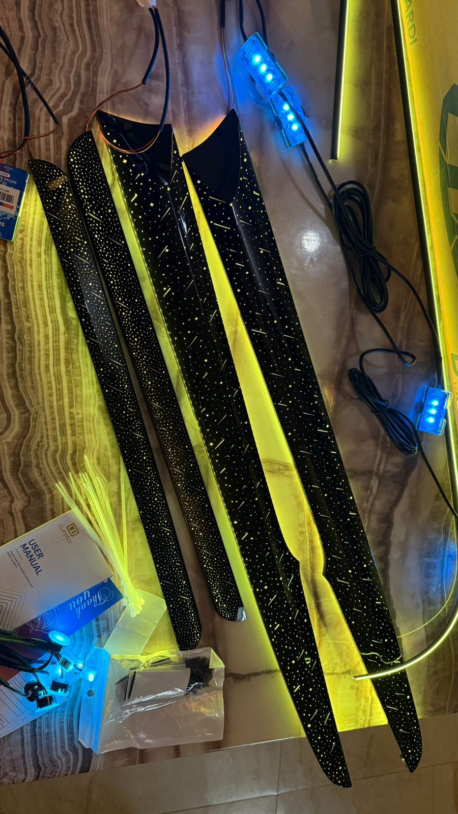 Cardi Cardi k6 Ambient Light Kit For Ertiga 18 Pcs Set - 1 year Warranty