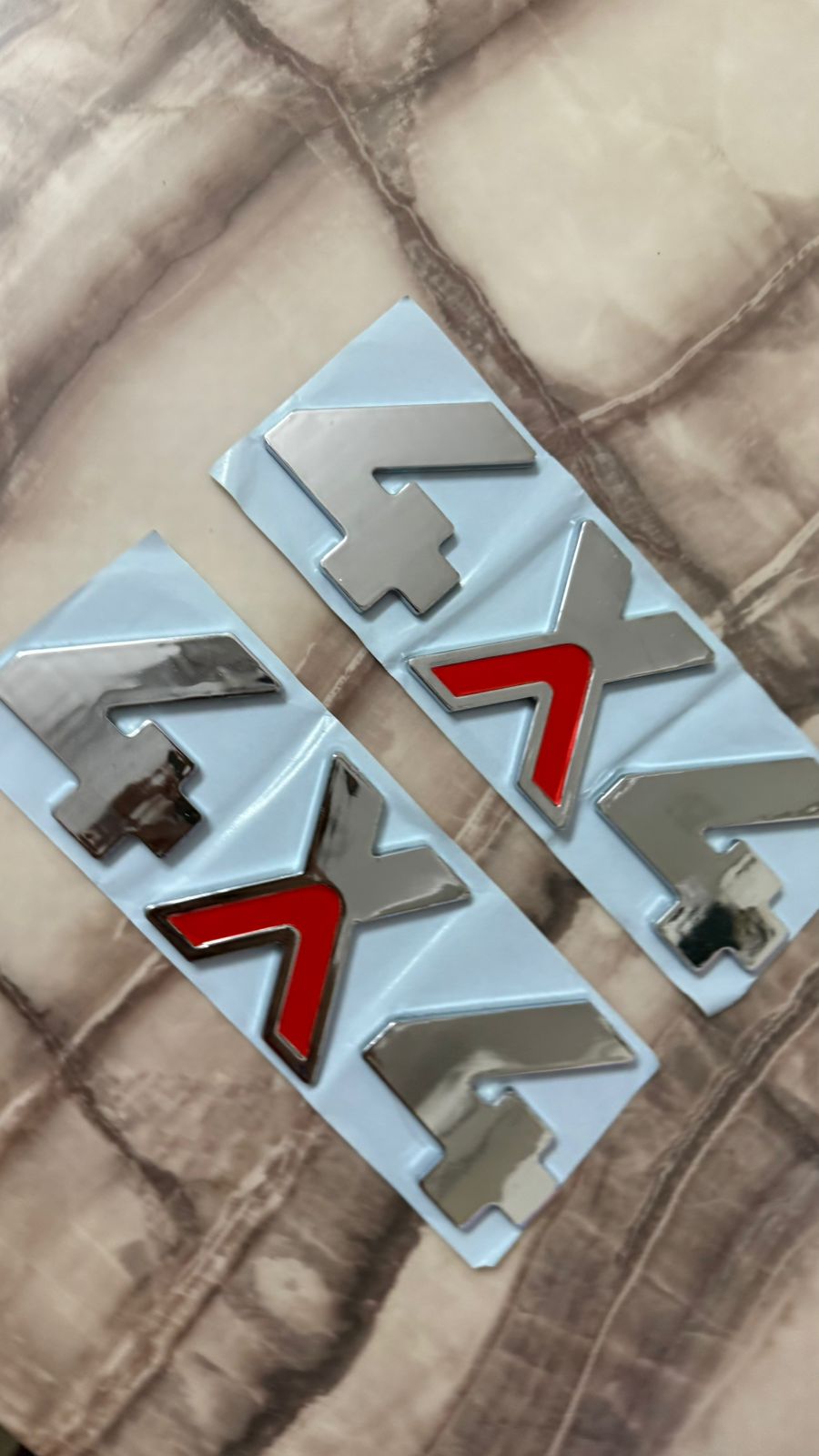 4x4 Thar Metal Finish Emblem Decal Badge