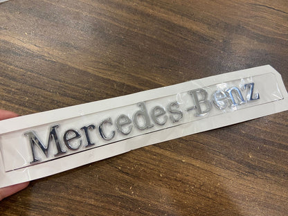 Chrome Letter Emblem 3D Logo Nameplate Badge Decoration for Mercedes-Benz AMG