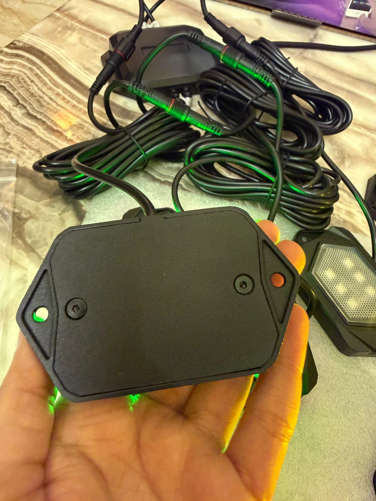 RGBW LED Rock Light Kit (High Power) – 8 Pods Underbody Wheel Well Lights, App & Remote Control, Multicolor Offroad Lighting Kit for Jeep, SUV, Truck, ATV, UTV