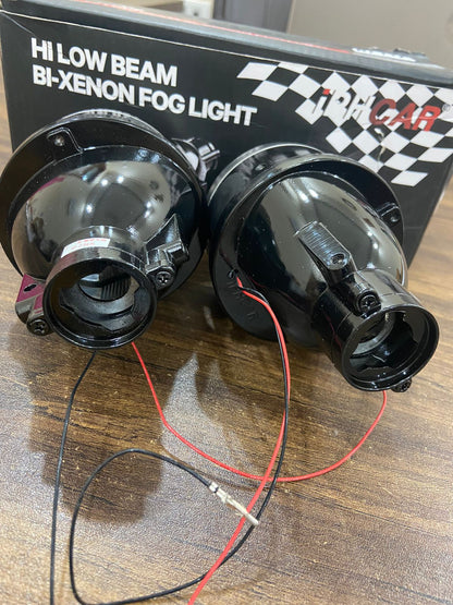 2PC IPHCAR PROJECTOR M612 H11 H8 Compatible 3.0" 12V BI-Xenon Fog Light Projector Housing Without Bulb BALLAST
