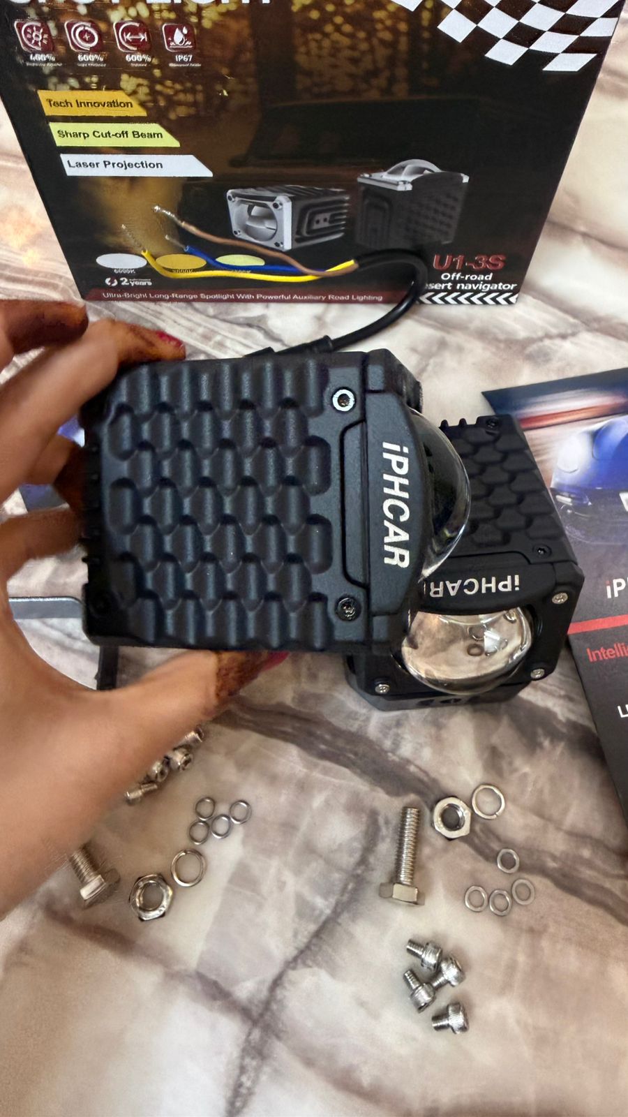 IPH CAR U1-3S LED Spot Light  Desert Series Off-Road Auxiliary Lamp
