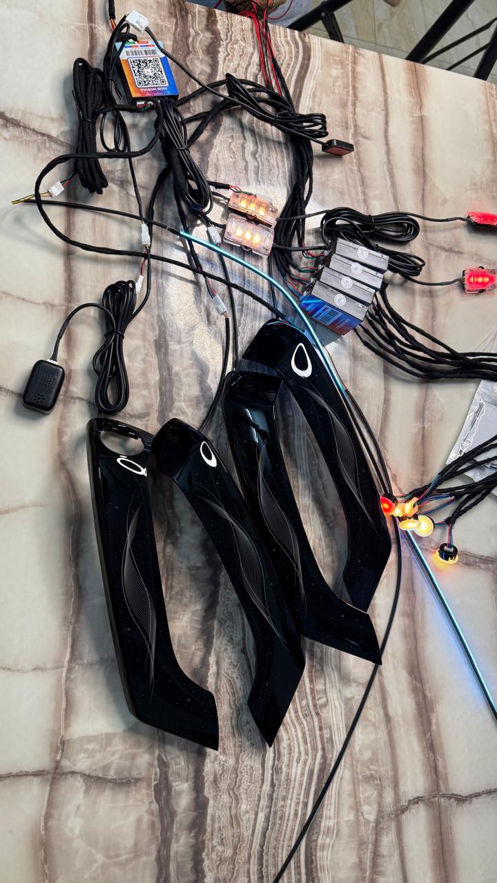 Volkswagen Polo Year 2012-2025 original equipment Cardi k6 ambient light (18 in 1)