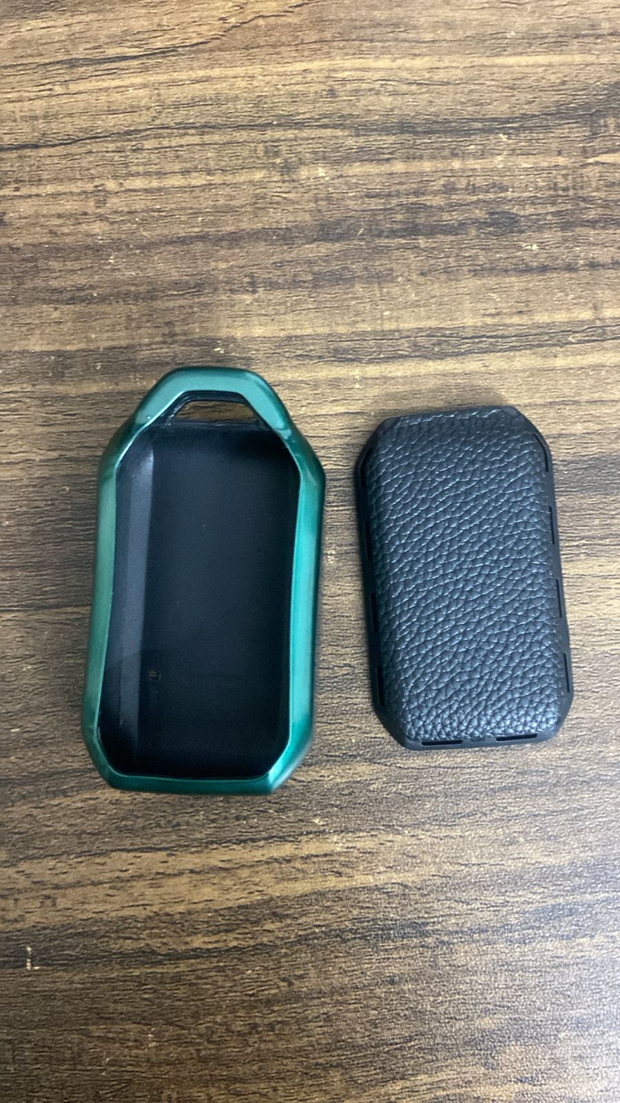 TPU Leather Pattern Key Cover Compatible with Honda City, Civic, Jazz, Amaze, CR-V, WR-V, BR-V 2 Button Smart Key Cover with Key Chain