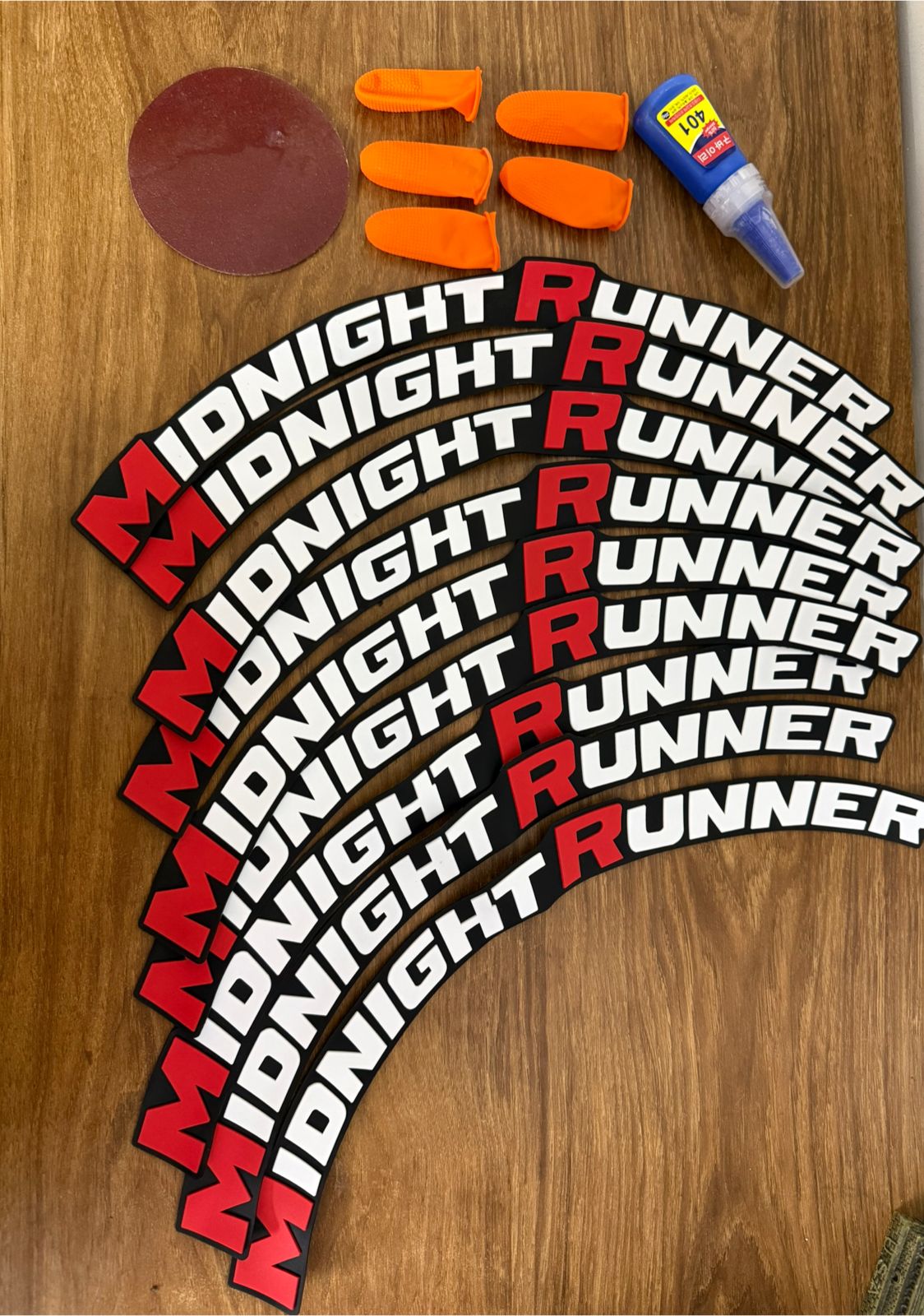 Logo Stickers Accessories for Car, Tyre Decor Sticker and Decal, Wheel Stickers for Car & Bike