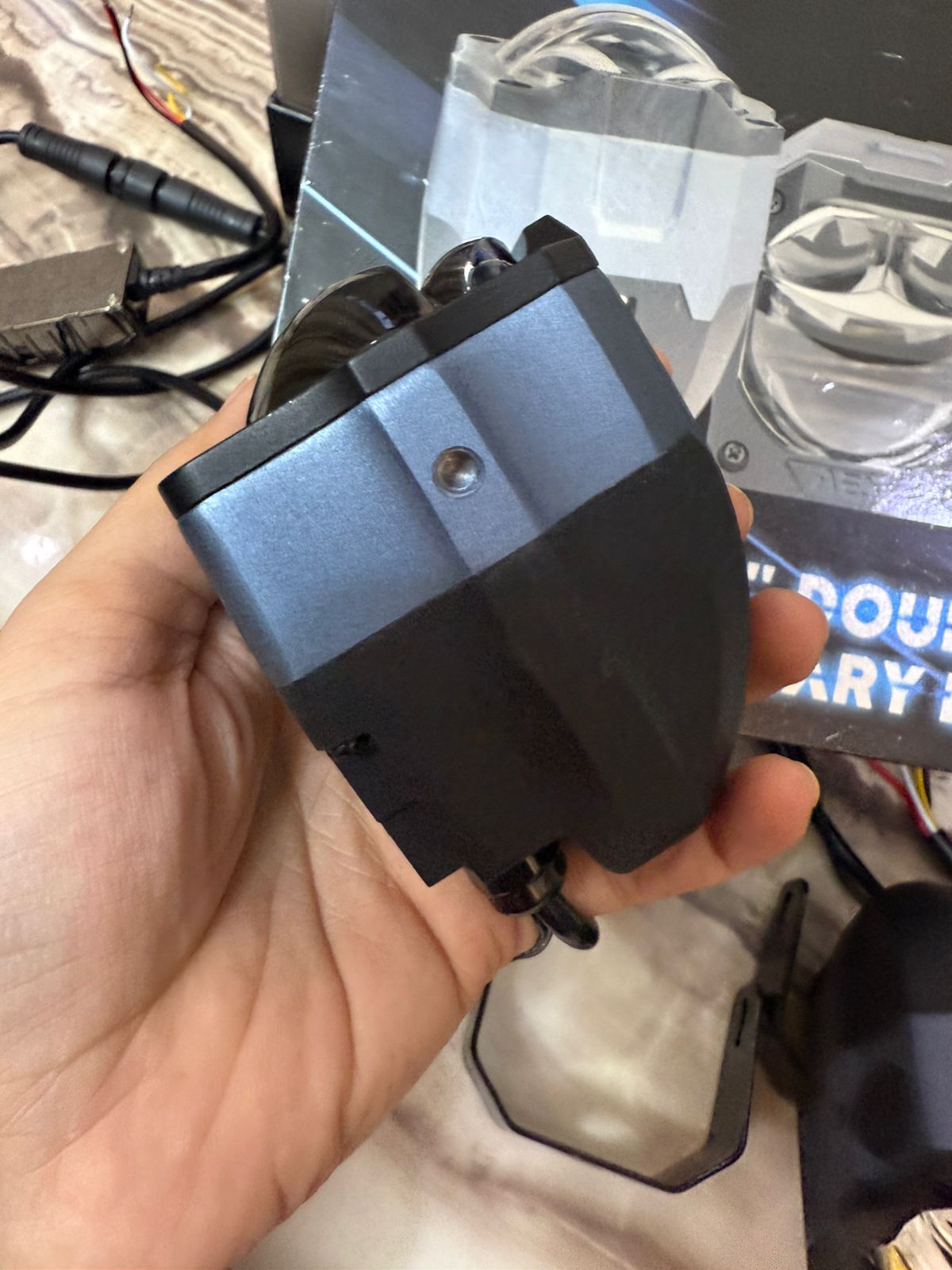 Aes Warrior 2" Double Laser Bi-LED Auxiliary Light- 120 watt - 1 Year Waranty