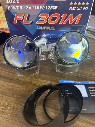 Gtr Ultra FL301M 3 inch laser projector foglight 126W 2024