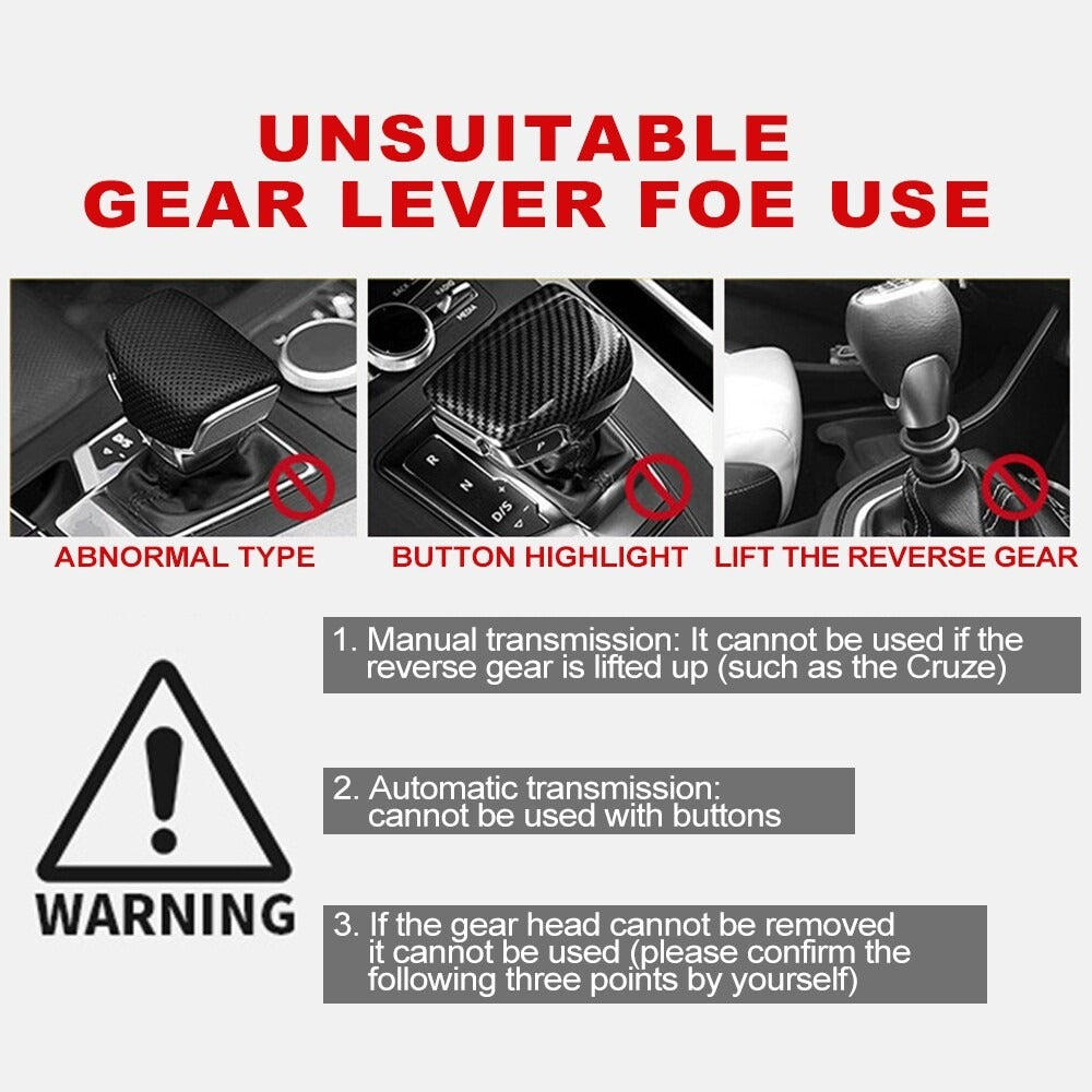 CarOxygen Universal Gear Shift Knob, Creative Resin Cobra Shape, with 3 Adapters, Interior Car Gear Lever Stick Shift Handle Automotive Replacement Parts (3)