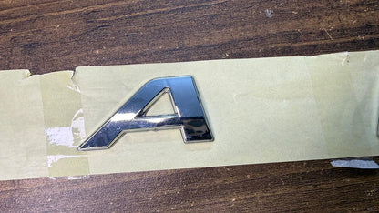 Caroxygen 3D Chrome Logo Badge Letter Emblem Sticker