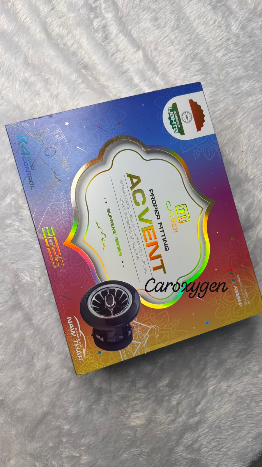 CARDI K4 ACVENT Ambient Light 8IN1 for New Mahindra Thar. (NEW EDITION 2025 MODEL)-(1 Year Warranty)