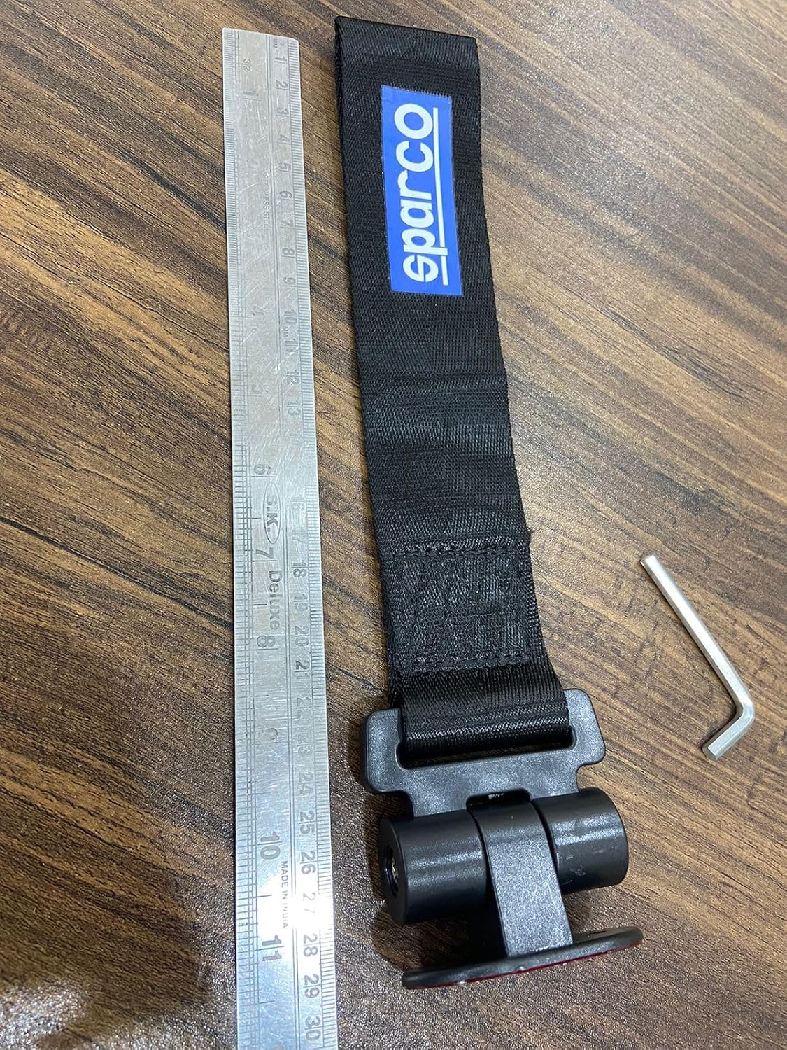 Caroxygen Rear Tow Strap Tow Hook Towing Belt