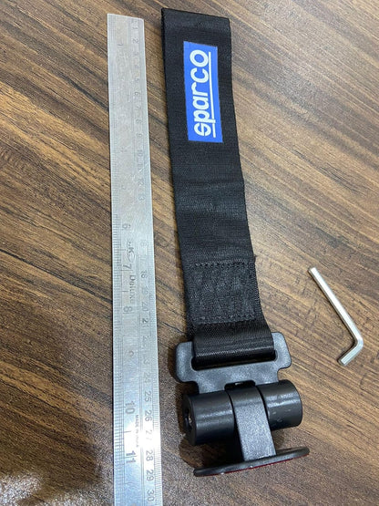 Caroxygen Rear Tow Strap Tow Hook Towing Belt