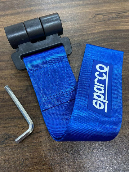 Caroxygen Rear Tow Strap Tow Hook Towing Belt